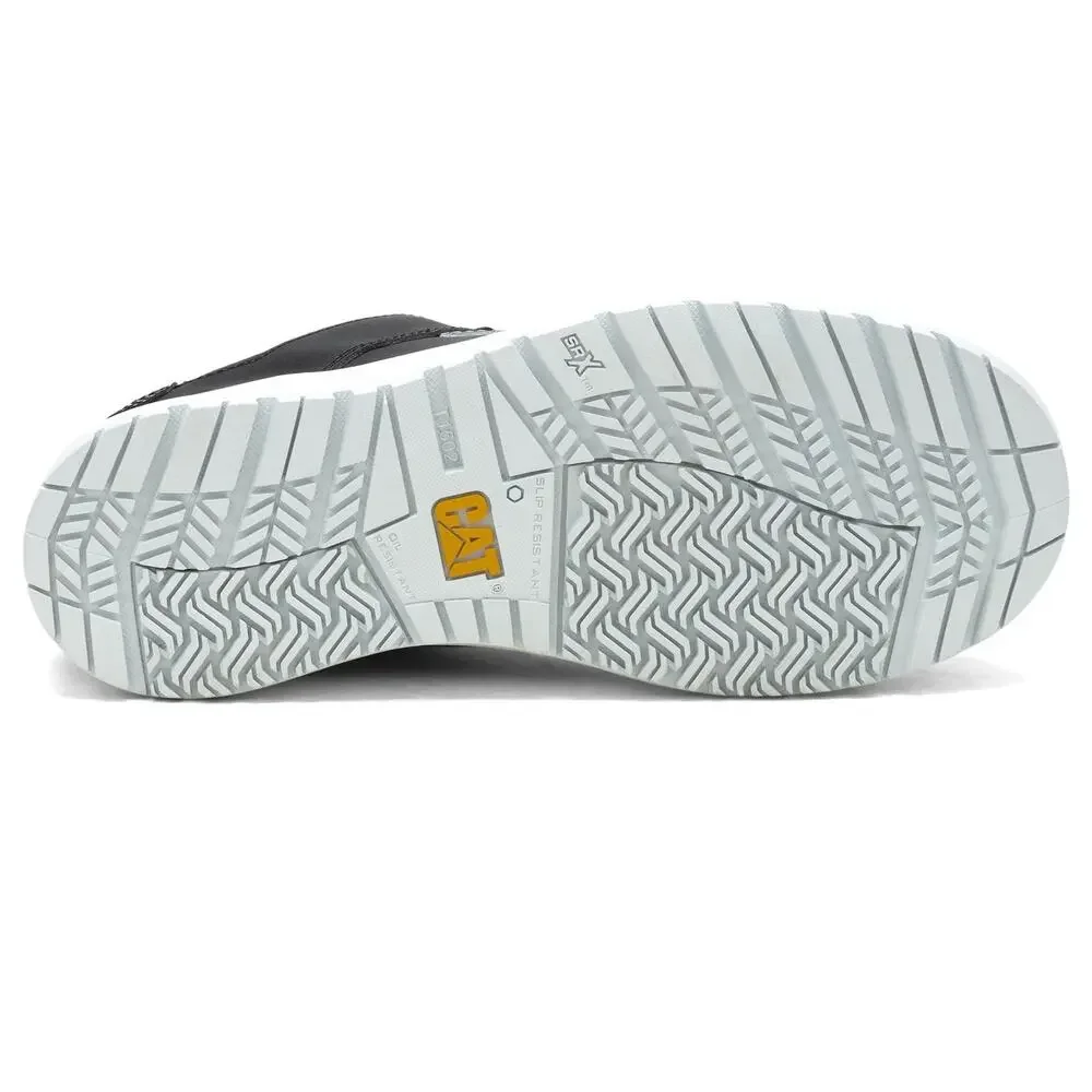 CATERPILLAR STREAMLINE COURT CT BLACK NUBUCK/SILVER 9 B (M)